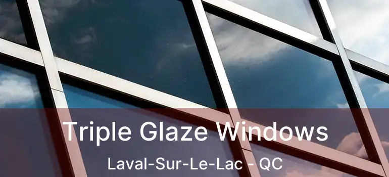 Triple Glaze Windows Laval-Sur-Le-Lac - QC