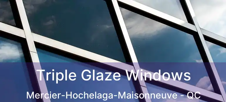  Triple Glaze Windows Mercier-Hochelaga-Maisonneuve - QC