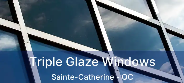  Triple Glaze Windows Sainte-Catherine - QC