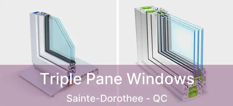  Triple Pane Windows Sainte-Dorothee - QC