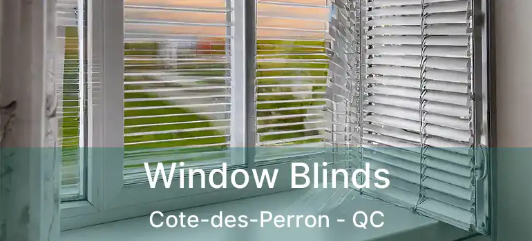  Window Blinds Cote-des-Perron - QC
