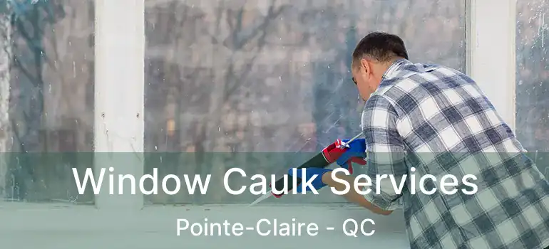  Window Caulk Services Pointe-Claire - QC