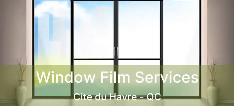  Window Film Services Cite du Havre - QC