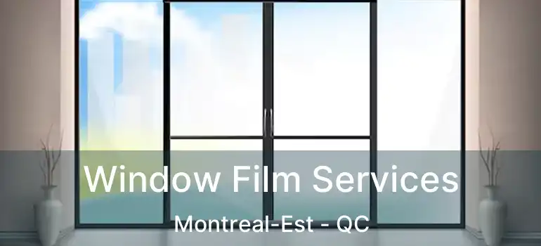  Window Film Services Montreal-Est - QC