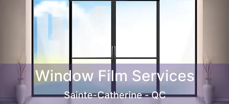  Window Film Services Sainte-Catherine - QC