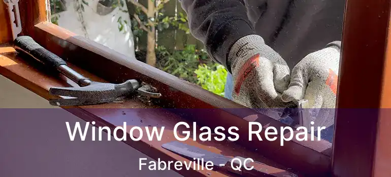 Window Glass Repair Fabreville - QC
