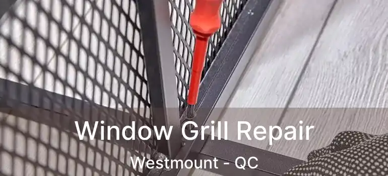  Window Grill Repair Westmount - QC