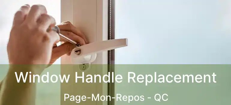  Window Handle Replacement Page-Mon-Repos - QC