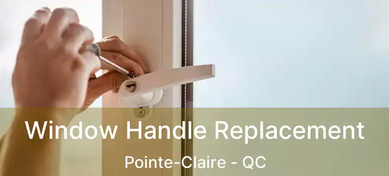  Window Handle Replacement Pointe-Claire - QC