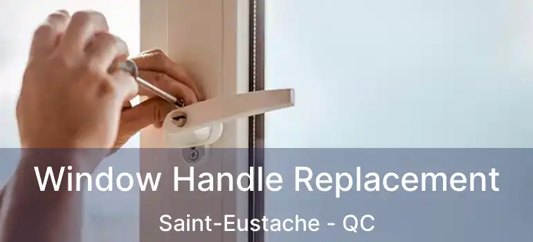  Window Handle Replacement Saint-Eustache - QC