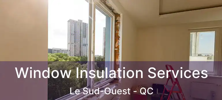  Window Insulation Services Le Sud-Ouest - QC