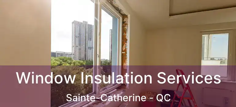  Window Insulation Services Sainte-Catherine - QC