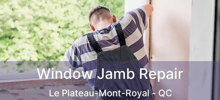  Window Jamb Repair Le Plateau-Mont-Royal - QC