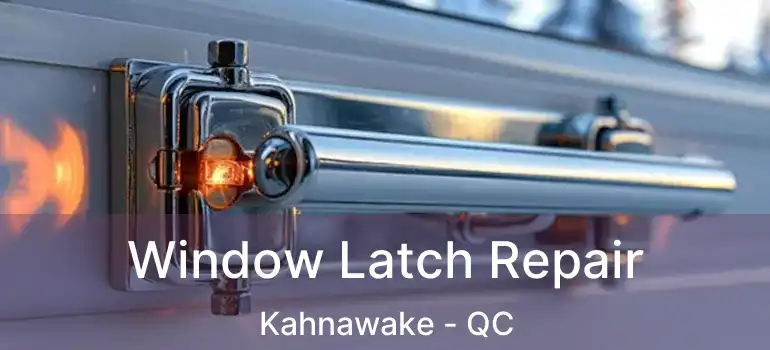  Window Latch Repair Kahnawake - QC