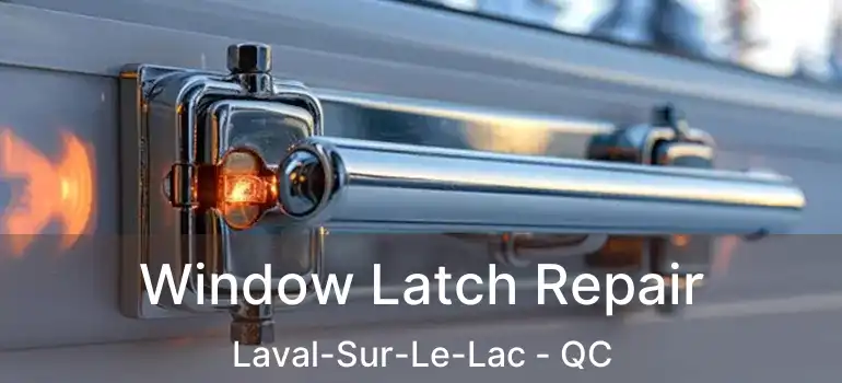  Window Latch Repair Laval-Sur-Le-Lac - QC