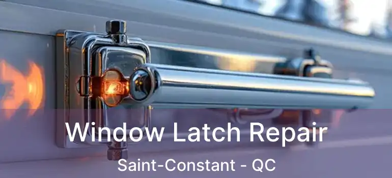  Window Latch Repair Saint-Constant - QC