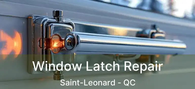  Window Latch Repair Saint-Leonard - QC