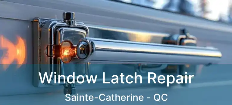  Window Latch Repair Sainte-Catherine - QC