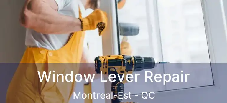  Window Lever Repair Montreal-Est - QC