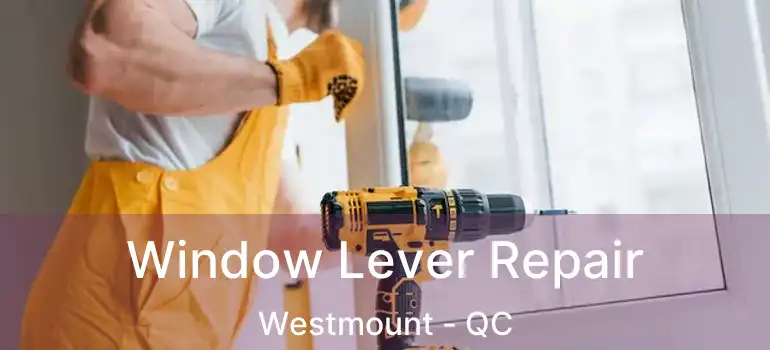  Window Lever Repair Westmount - QC