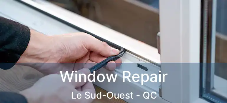  Window Repair Le Sud-Ouest - QC