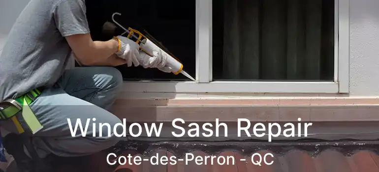  Window Sash Repair Cote-des-Perron - QC