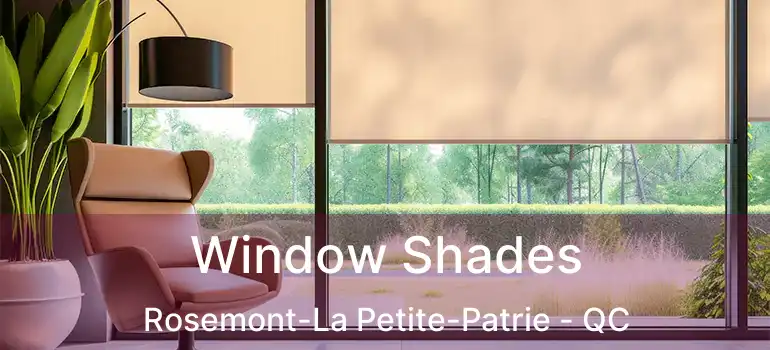  Window Shades Rosemont-La Petite-Patrie - QC