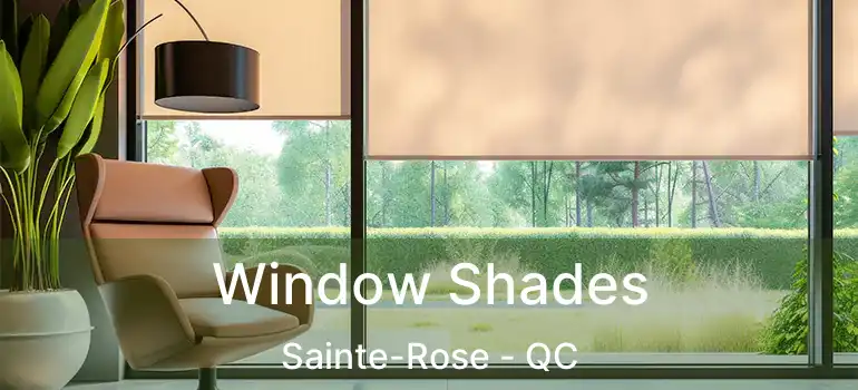  Window Shades Sainte-Rose - QC