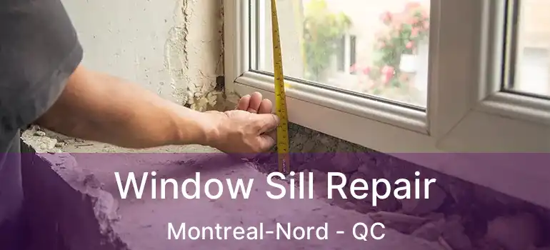  Window Sill Repair Montreal-Nord - QC