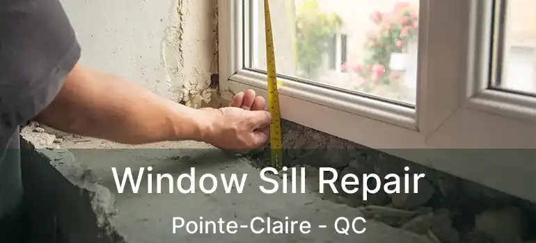  Window Sill Repair Pointe-Claire - QC