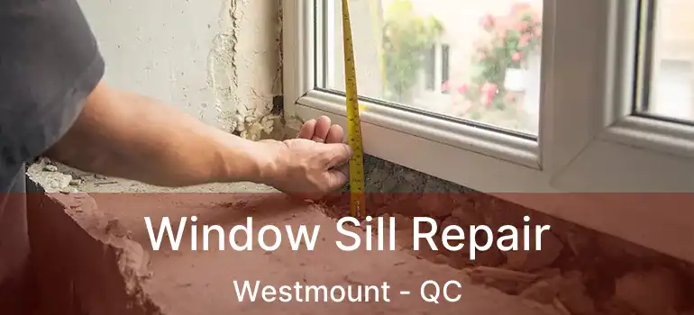  Window Sill Repair Westmount - QC