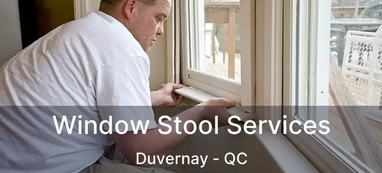  Window Stool Services Duvernay - QC