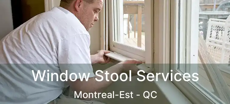  Window Stool Services Montreal-Est - QC