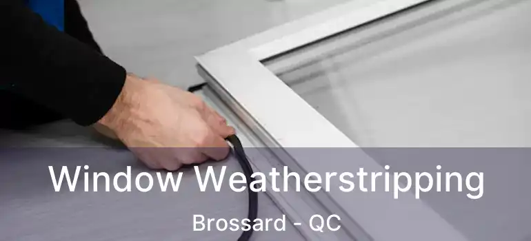  Window Weatherstripping Brossard - QC