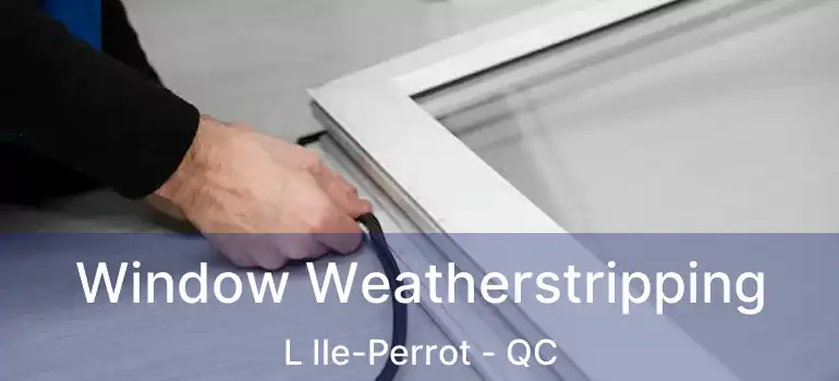  Window Weatherstripping L Ile-Perrot - QC