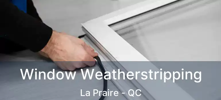  Window Weatherstripping La Praire - QC