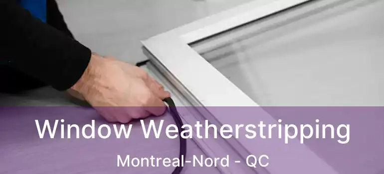  Window Weatherstripping Montreal-Nord - QC