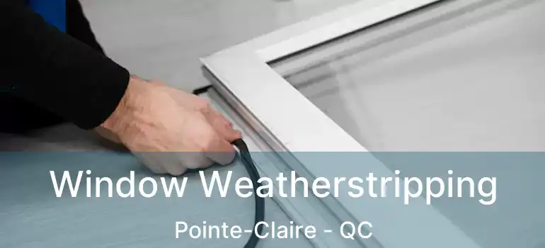  Window Weatherstripping Pointe-Claire - QC