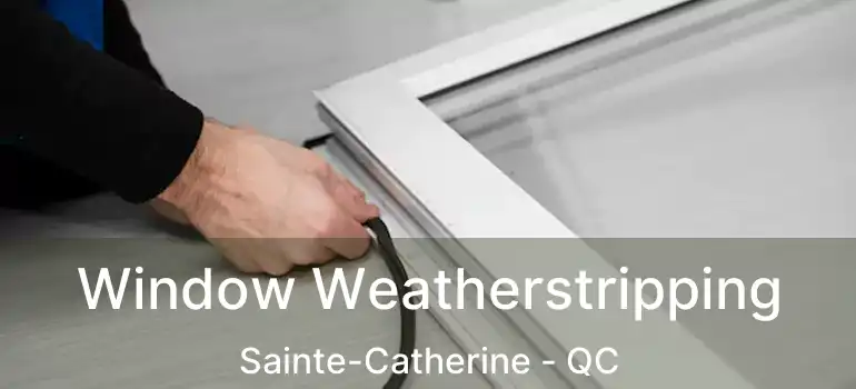  Window Weatherstripping Sainte-Catherine - QC