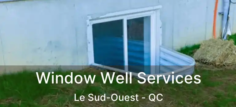  Window Well Services Le Sud-Ouest - QC