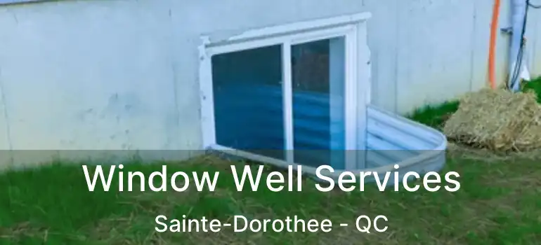  Window Well Services Sainte-Dorothee - QC