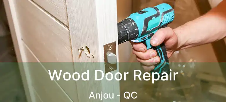  Wood Door Repair Anjou - QC