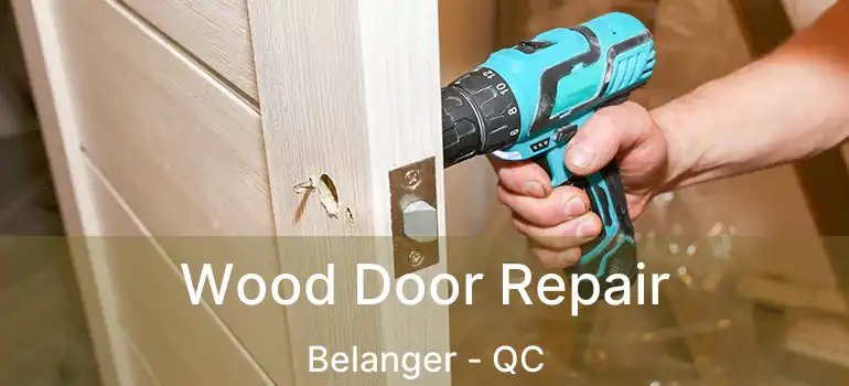  Wood Door Repair Belanger - QC