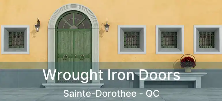  Wrought Iron Doors Sainte-Dorothee - QC